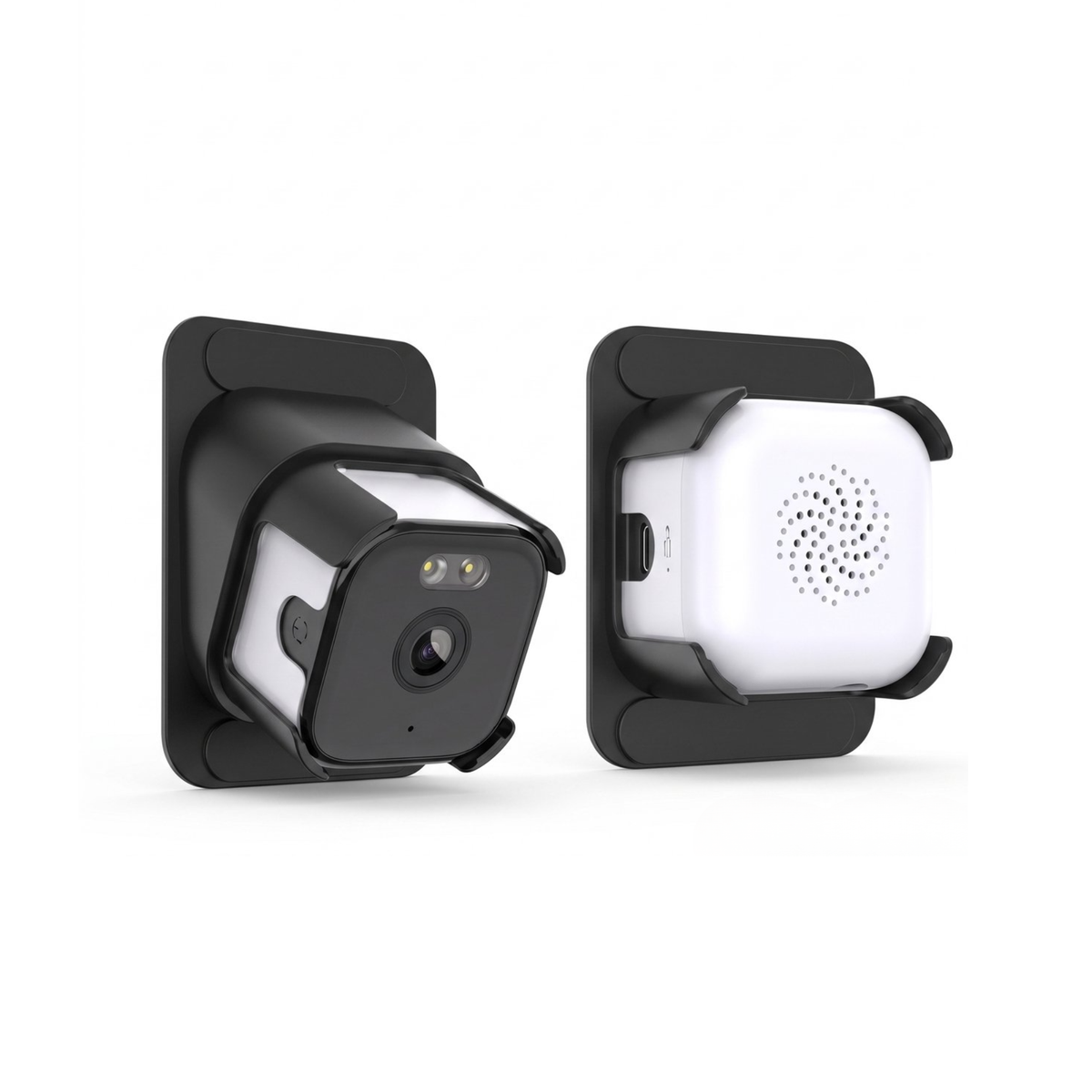 Caméra de surveillance 2K 3MP grand angle 108°, zoom 3x, vision nocturne couleur, WiFi double bande, détection IA, installation sans perçage